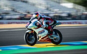 Aksi Menit Akhir Bawa Pebalap Indonesia Veda Ega Pratama Tembus Q2 Moto3 Mugello