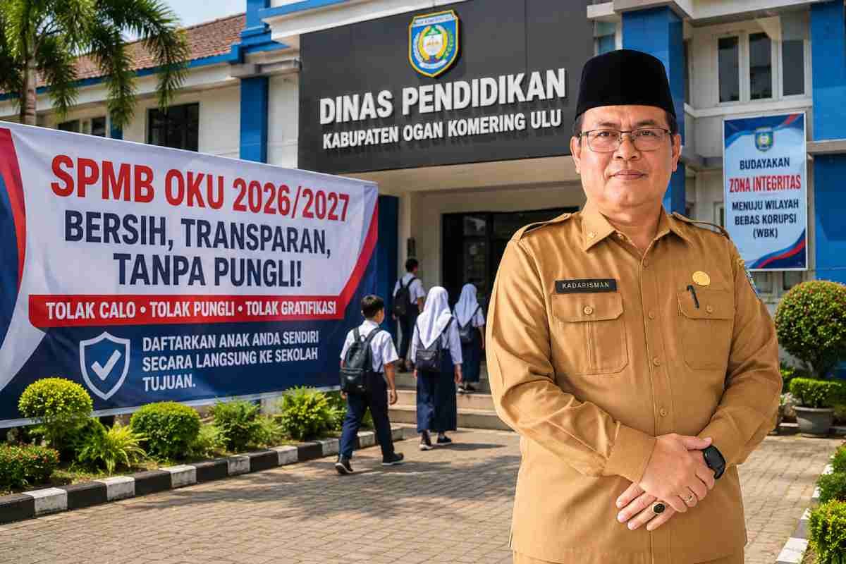 Antisipasi Pungli SPMB, Disdik OKU Larang Titipan Calo dan Modus Jasa Kelulusan