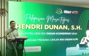Bangun Jembatan Informasi Hukum di Baturaja, Hendri Dunan Estafetkan Pengabdian ke Pidum Ogan Ilir