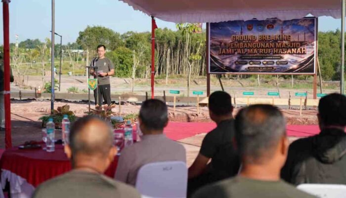 Berselimut Doa dan Kebersamaan Warga, Pangdam Sriwijaya Awali Pembangunan Masjid Jami Al Maruf Hasanah