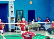 Buka Turnamen Badminton Babat Toman, Bupati HM Toha Tohet Pacu Regenerasi Atlet Muba