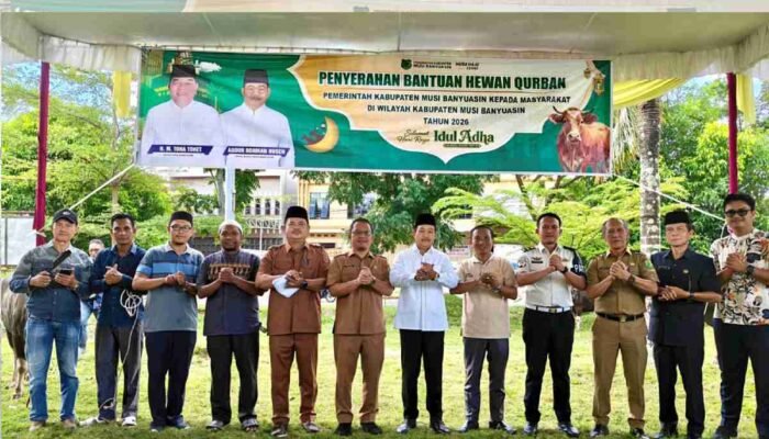 Bukan Cuma Masjid, Hewan Kurban Pemkab Muba Tahun Ini Menyasar Lapas hingga Disabilitas