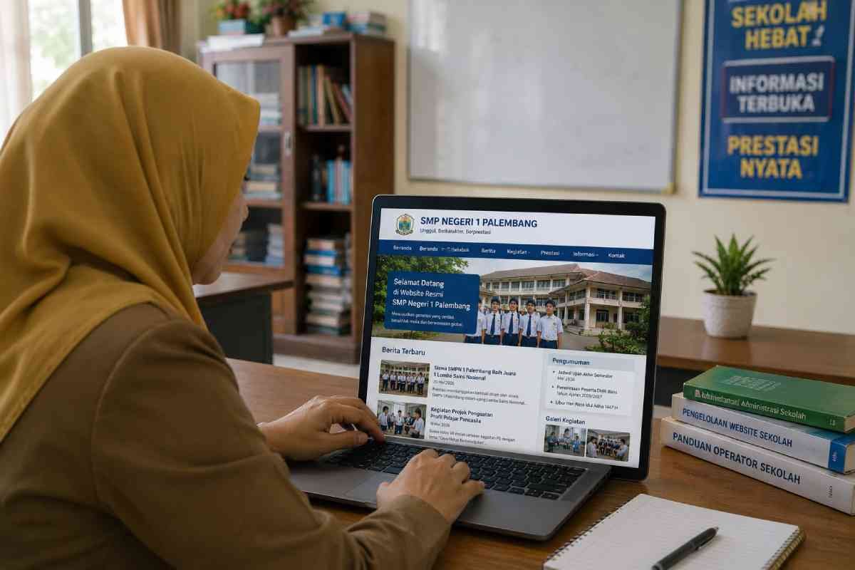 Bukan Sekadar Pajangan, Sekolah di Sumatera Selatan Didorong Perkuat Identitas Digital