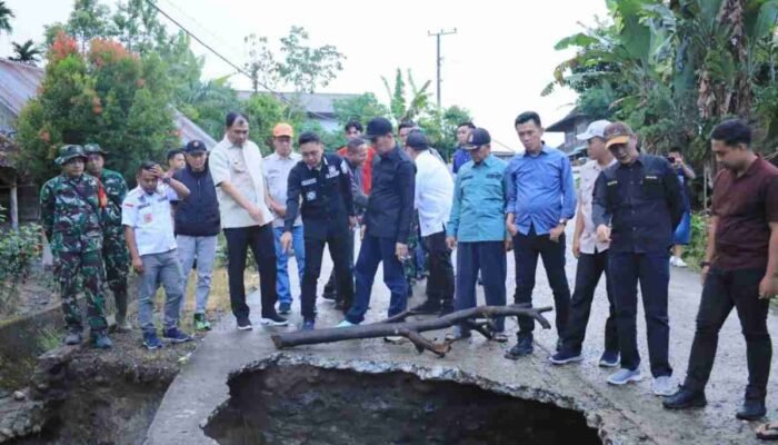 Bupati Abusama Tinjau Infrastruktur Kisam Tinggi, Pastikan Konektivitas Desa Terjaga