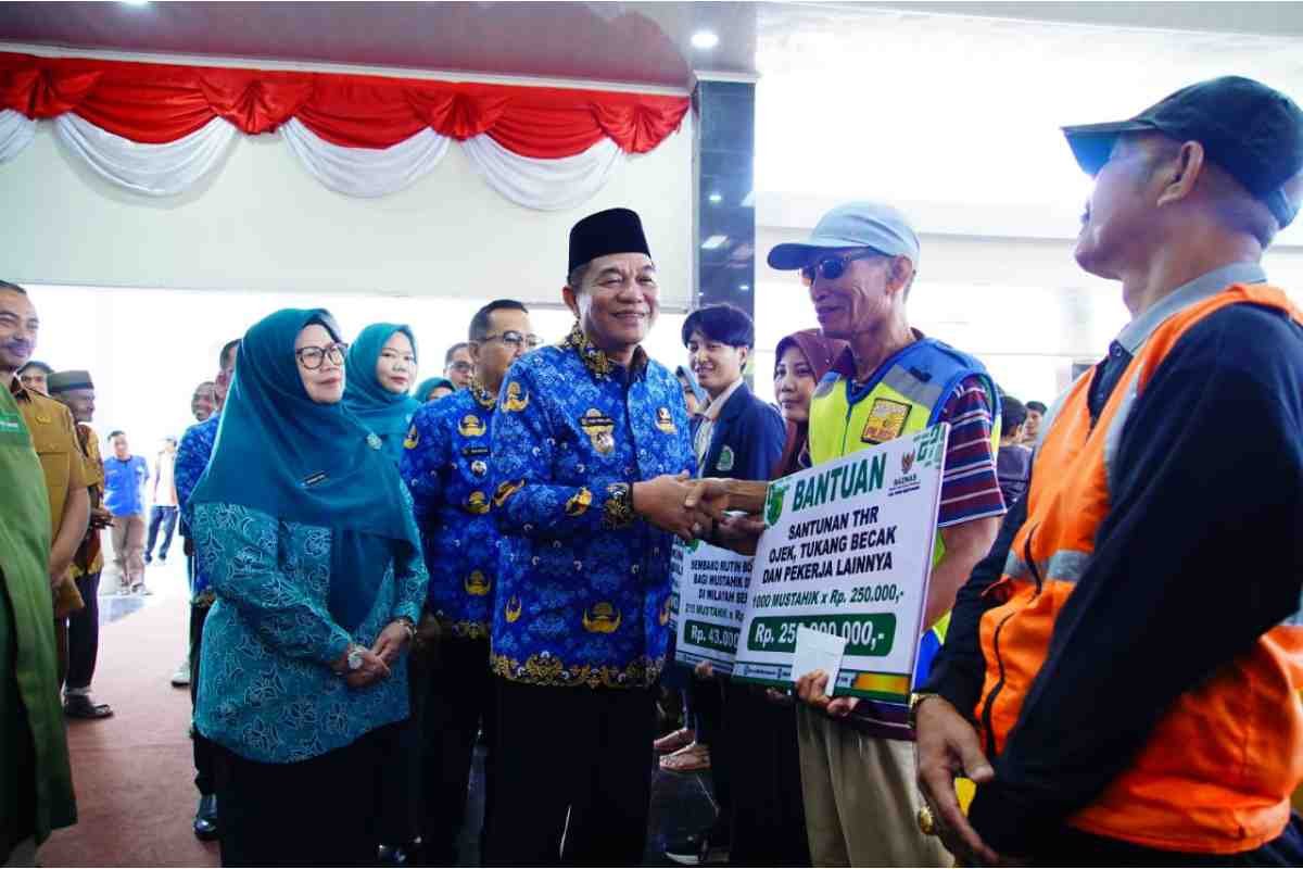 Bupati HM Toha Tohet dan Wabup Abdur Rohman Husen Perkuat Kolaborasi Pembangunan lewat Momentum Lebaran