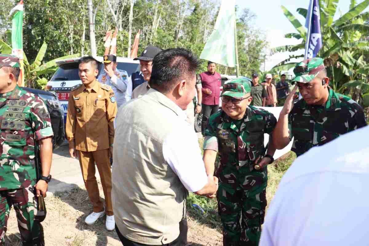 Dandim 0402/OKI Siapkan Personel Kawal Produksi Pertanian Lempuing