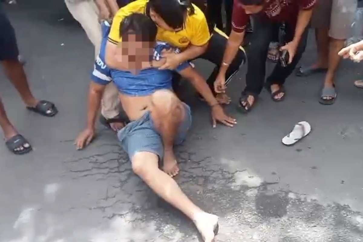 Detik-Detik Anggota Narkoba Polres OKU Ditikam Bandar Kambuhan Andri Badak