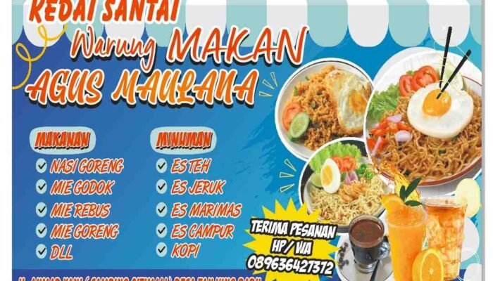 Hanya 50 Meter dari CitiMall, Kedai Santai Agus Maulana Andalkan Mi Godok dan Nasi Goreng Spesial