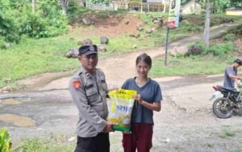 Hanya dalam 4 Jam, 3 Ton Beras Murah di Polsek Ulu Ogan Ludes Diserbu Warga