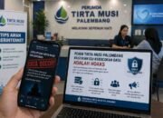 Isu 437 Ribu Data Pelanggan Bocor, PDAM Tirta Musi Palembang Pastikan Hoaks