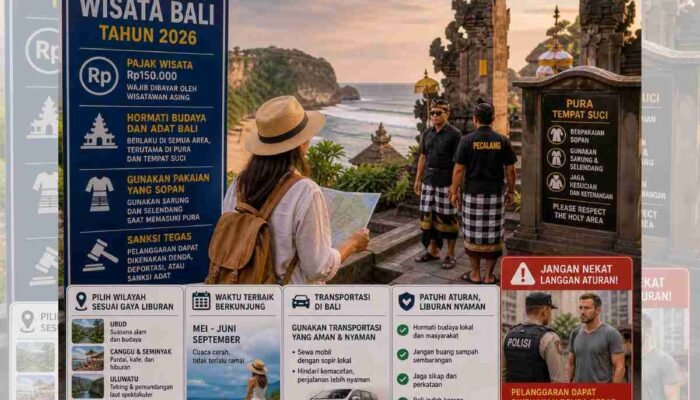 Jangan Nekat ke Bali Sebelum Paham Aturan Baru Tahun 2026
