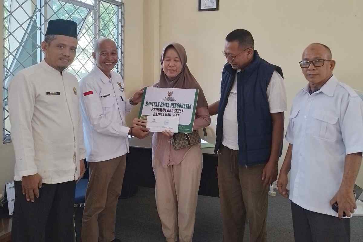 Jaring Pengaman Sosial, BAZNAS OKU Intervensi Biaya Pengobatan Warga Rentan