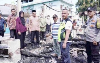 Kantor Lurah Terbakar, Pelayanan Warga Tanjung Raja Utara Dialihkan ke Kantor Camat