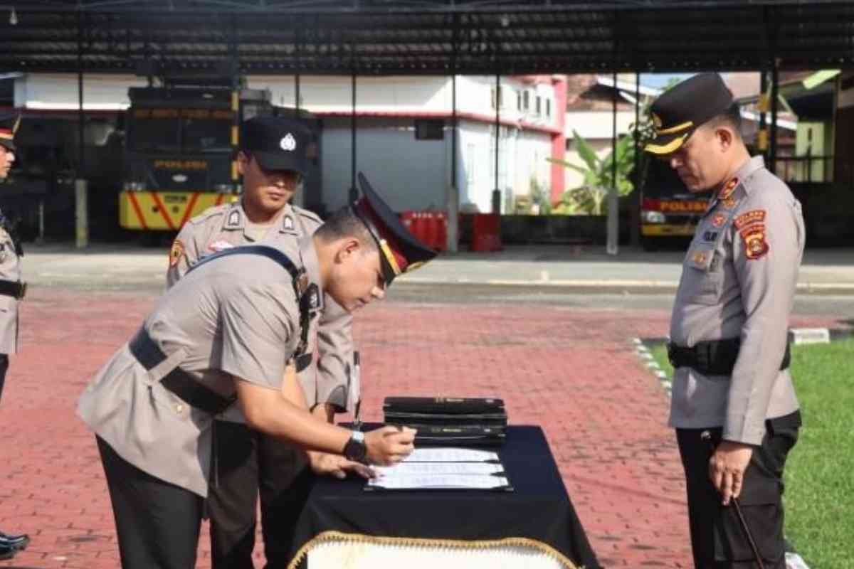 Kapolres Muba AKBP Ruri Prastowo Rombak Sejumlah Jabatan Perwira Menengah