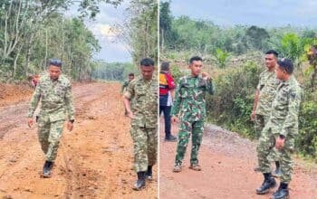 Kepung Cuaca Ekstrem, Letkol Gunawan Wibisono Pacu Proyek Fisik TMMD 128 di Mesuji Makmur