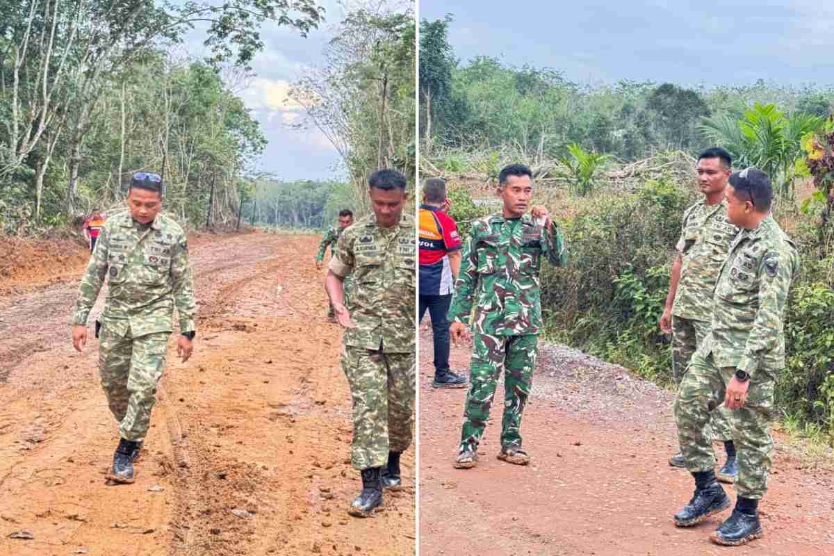 Kepung Cuaca Ekstrem, Letkol Gunawan Wibisono Pacu Proyek Fisik TMMD 128 di Mesuji Makmur