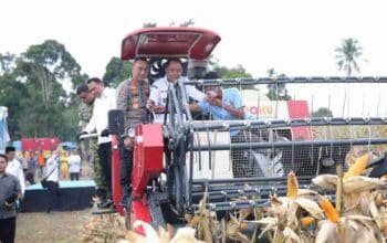 Koridor Baru Ketahanan Pangan Polda Sumsel Melalui Komoditas Jagung di Buay Rawan