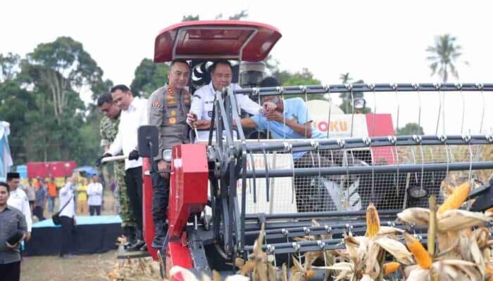 Koridor Baru Ketahanan Pangan Polda Sumsel Melalui Komoditas Jagung di Buay Rawan
