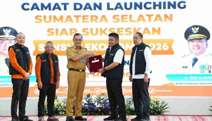 Luncurkan Sensus Ekonomi 2026, Gubernur Herman Deru Siapkan 241 Camat Jadi Ujung Tombak Validitas Data