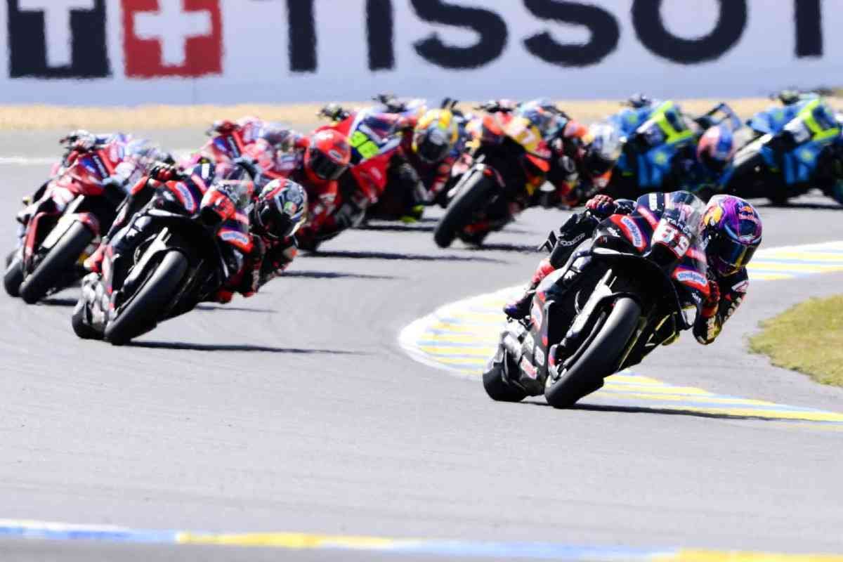 Melesat dari Posisi Delapan, Jorge Martin Rajai Sprint Race Le Mans Saat Marc Marquez Terpelanting