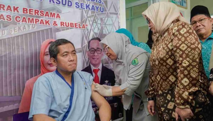 Membentengi Tenaga Medis Sekayu dari Ancaman Campak dan Rubella