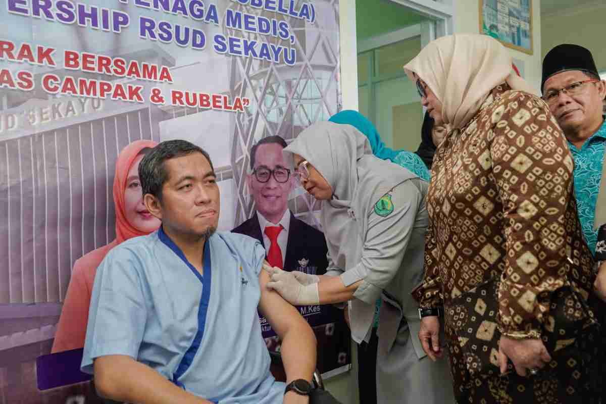 Membentengi Tenaga Medis Sekayu dari Ancaman Campak dan Rubella