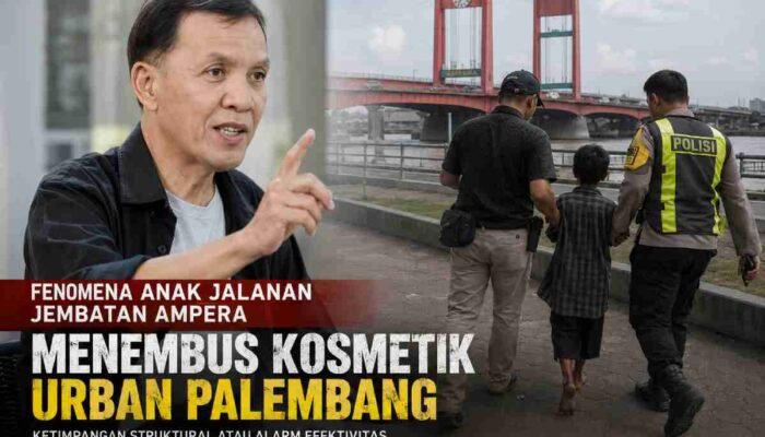 Menembus Kosmetik Urban Palembang di Balik Fenomena Anak Jalanan Jembatan Ampera