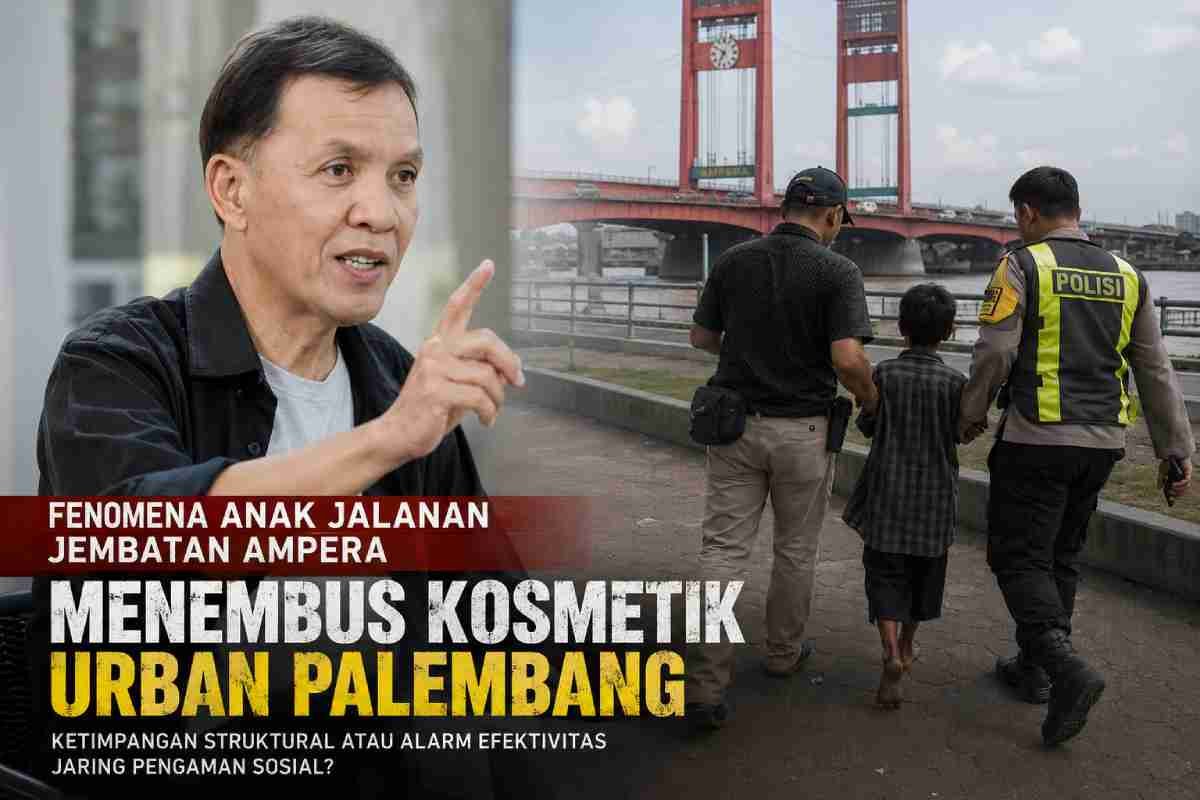 Menembus Kosmetik Urban Palembang di Balik Fenomena Anak Jalanan Jembatan Ampera