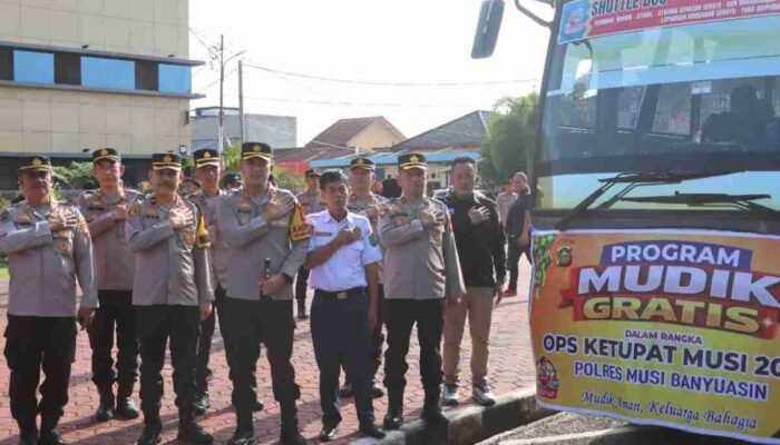 Mudik Gratis Polres Muba dan Upaya Menjamin Keselamatan di Jalur Lintas