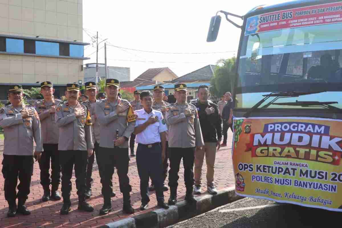 Mudik Gratis Polres Muba dan Upaya Menjamin Keselamatan di Jalur Lintas