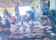 Pecah Kebuntuan Delapan Tahun, Masjid Al-Muttaqin Baturaja Barat Sukses Salurkan Enam Hewan Kurban