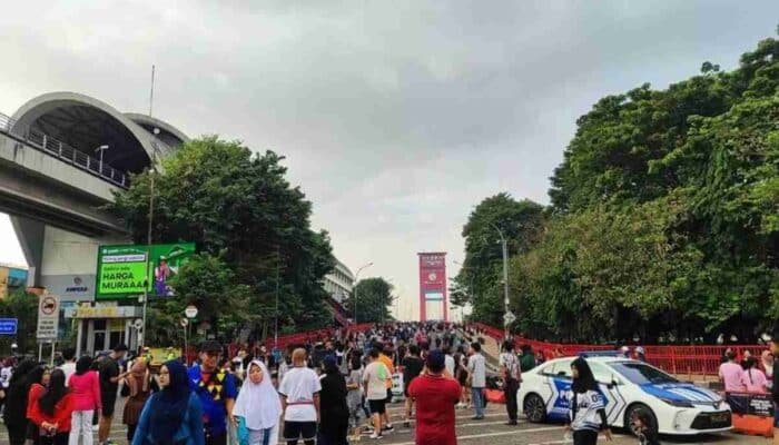Pemkot Palembang Perketat Penataan Pedagang di CFD Sudirman
