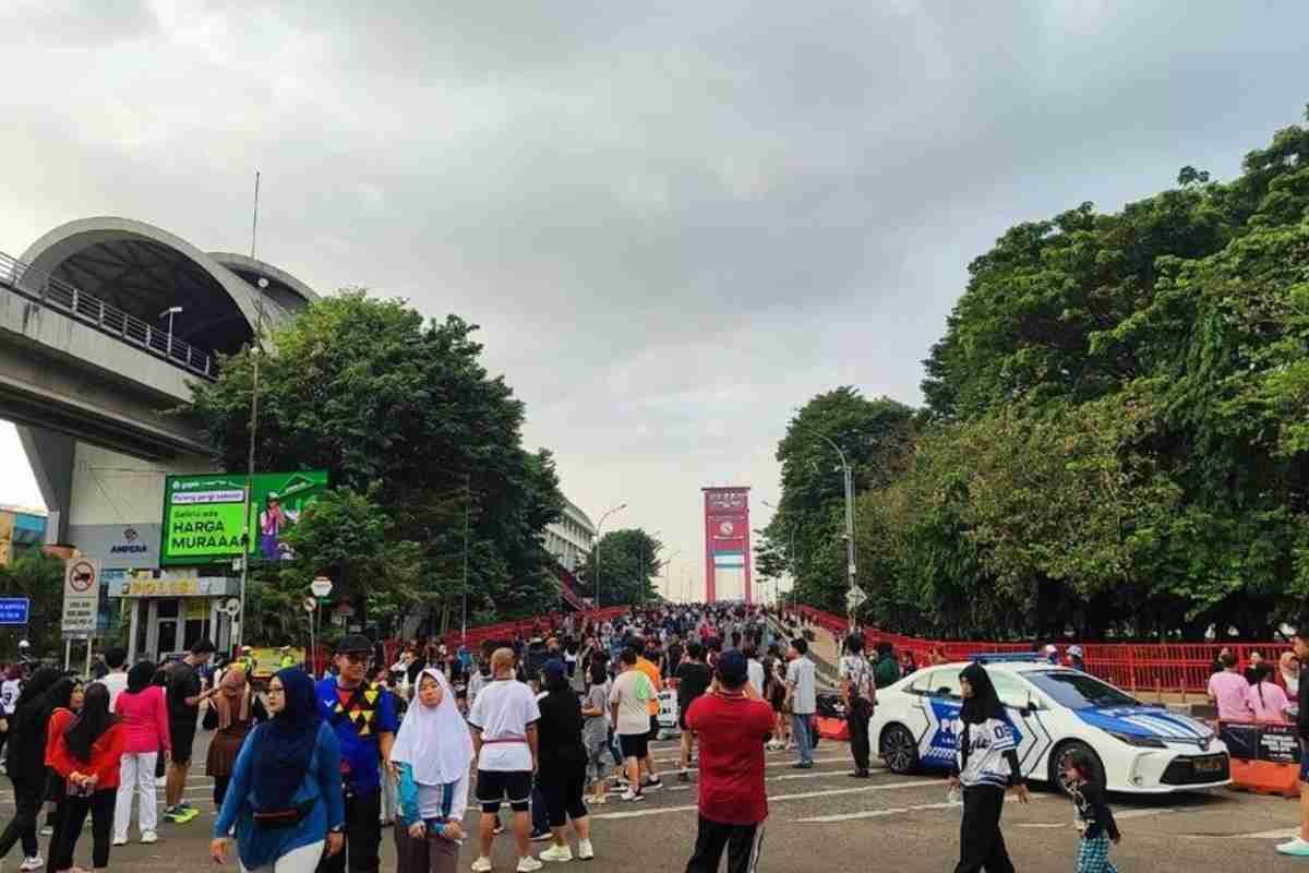 Pemkot Palembang Perketat Penataan Pedagang di CFD Sudirman