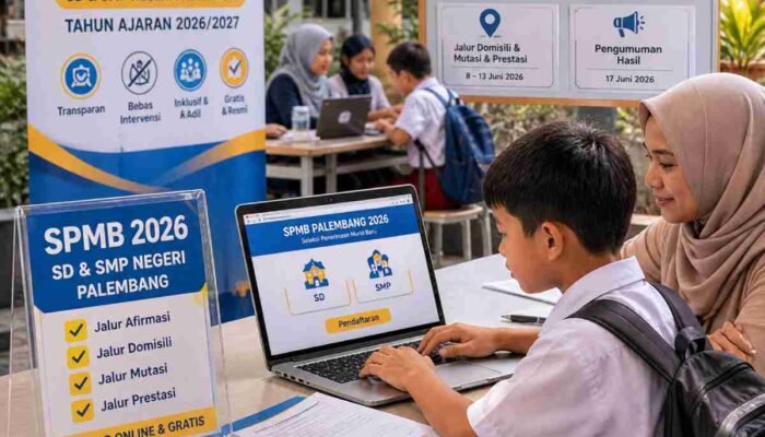 Penerimaan Murid Baru SD-SMP Palembang Segera Dibuka, Jalur Afirmasi Jadi Pembuka