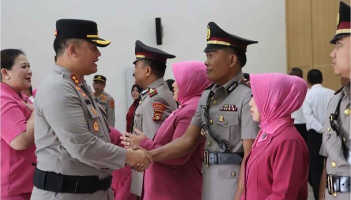 Penyegaran di Polres OKU, Tongkat Estafet Kapolsek Baturaja Timur hingga Lengkiti Resmi Bergulir