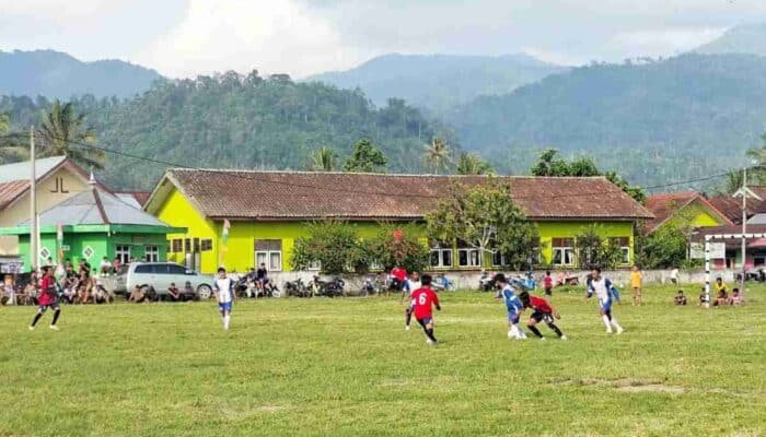 Perebutkan Piala Ketua DPRD Sumsel, Puluhan Tim Sepak Bola Lintas Provinsi Bentrok di OKU Selatan