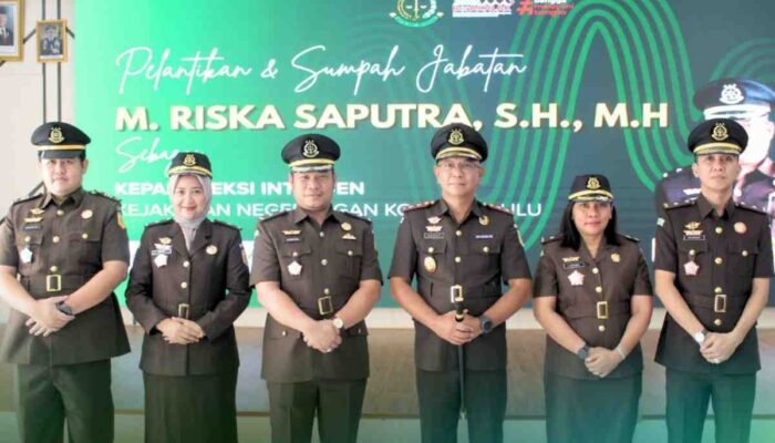 Perkuat Deteksi Dini Yustisial, Muhammad Riska Saputra Resmi Jabat Kasi Intel Kejari OKU