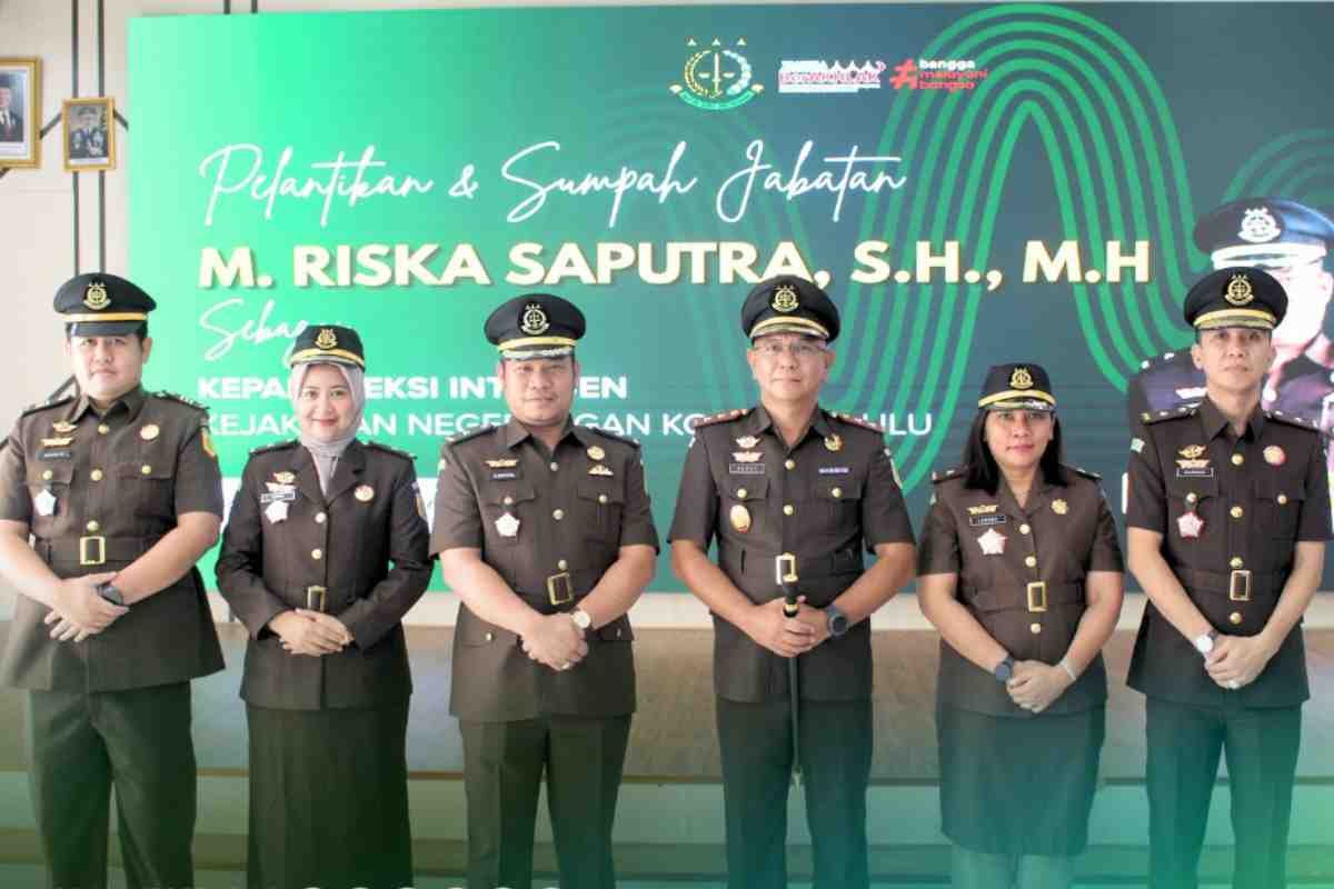 Perkuat Deteksi Dini Yustisial, Muhammad Riska Saputra Resmi Jabat Kasi Intel Kejari OKU