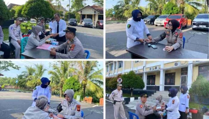Perkuat Kesiapan Fisik Personel, Sidokkes Polres OKU Masifkan Layanan Medis Terpadu