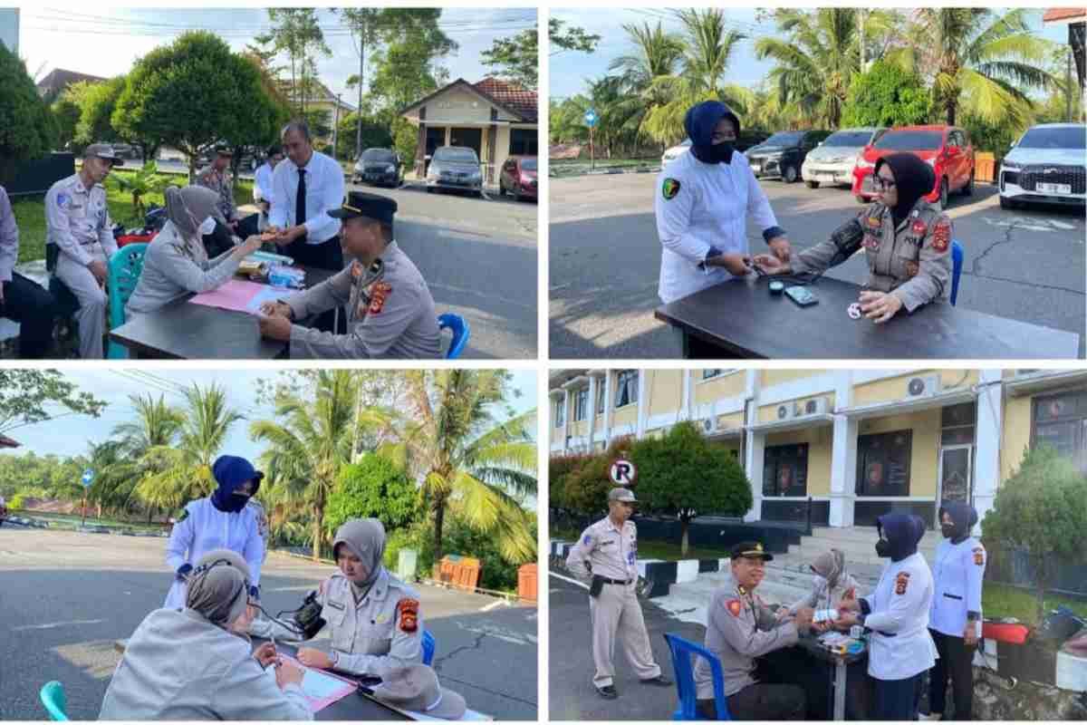 Perkuat Kesiapan Fisik Personel, Sidokkes Polres OKU Masifkan Layanan Medis Terpadu