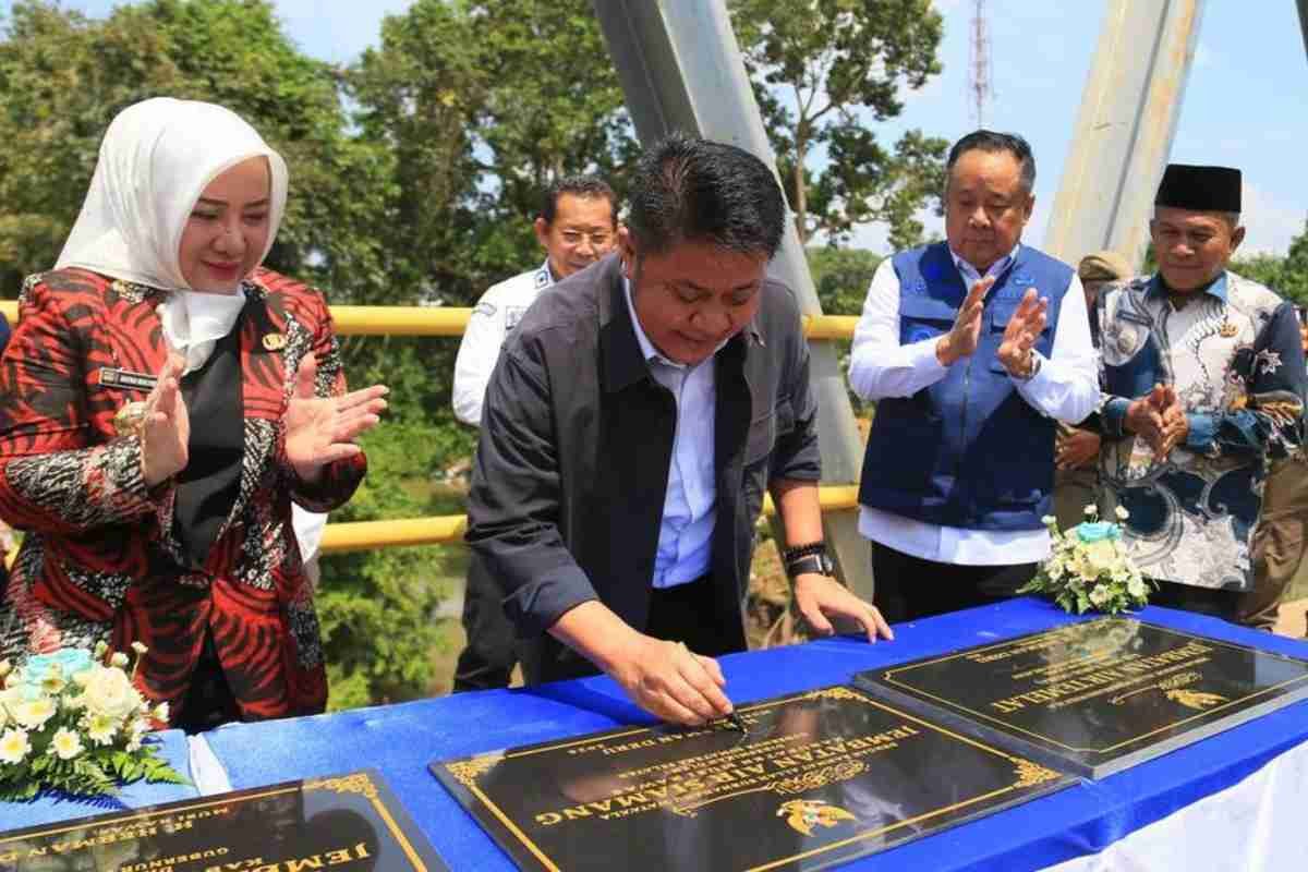 Perpendek Jarak dan Pacu Ekonomi, Gubernur Herman Deru Resmikan 17 Jembatan Strategis di Sumatera Selatan