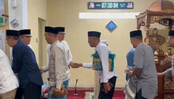 Polres OKU Gelar Salat Idul Adha 1447 H di Masjid An-Nafi’i