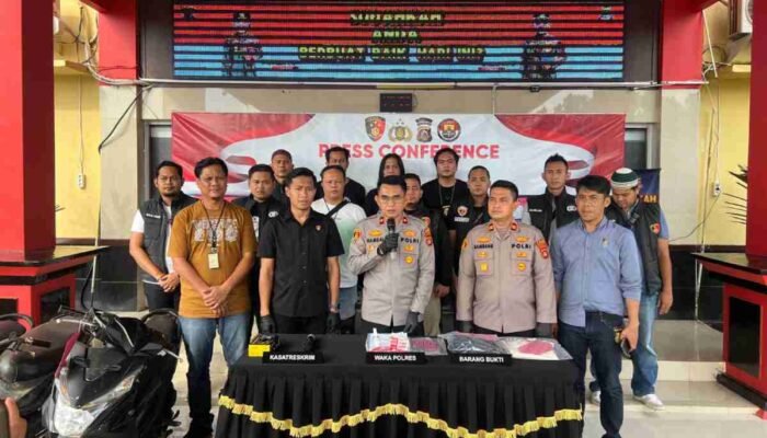 Polres Ogan Komering Ilir Gulung Komplotan Begal Lintas Kecamatan di Mesuji Raya