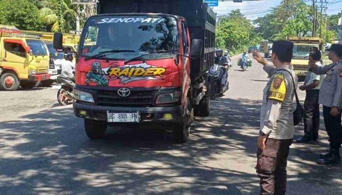 Polsek Baturaja Barat Urai Kerawanan Antrean BBM Subsidi Batu Kuning