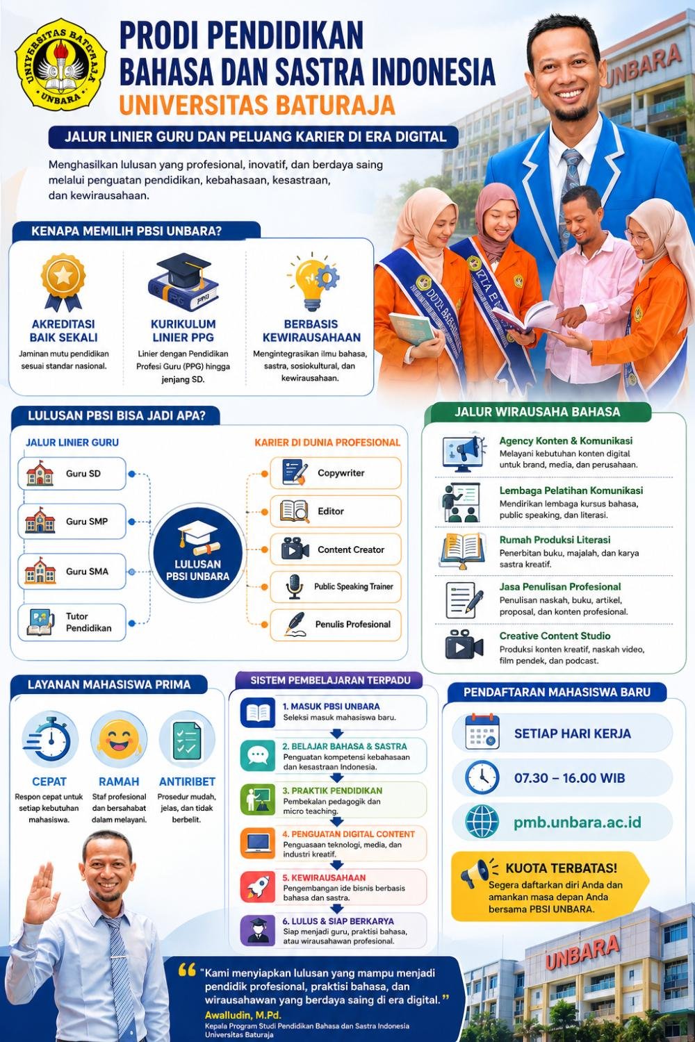 Promosi program studi PBSI UNBARA