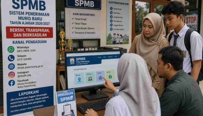 Sapu Bersih Bangku Siluman dan Titipan Pejabat, Pemkot Palembang Buka Kanal Aduan Siswa Baru