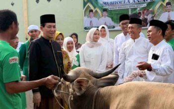 Sekda Muba Syafaruddin Ajak Warga Lumpatan II Jadikan Spirit Kurban Energi Pembangunan