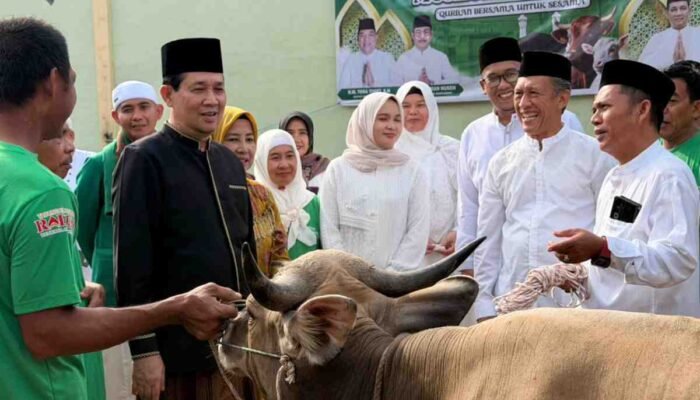 Sekda Muba Syafaruddin Ajak Warga Lumpatan II Jadikan Spirit Kurban Energi Pembangunan