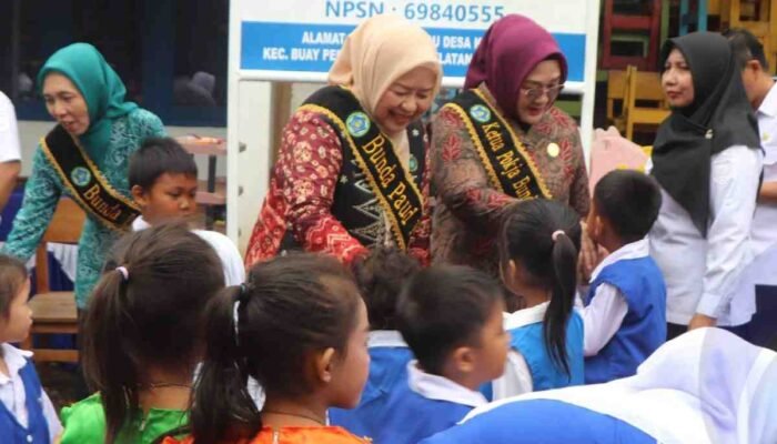 Sisir Tiga Kecamatan, Bunda PAUD OKU Selatan Dorong Standardisasi Layanan Holistik