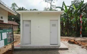 TMMD OKI Rampungkan Seratus Persen Fasilitas Sanitasi Sehat di Mesuji Makmur